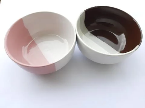 Two bowls Stock Photos