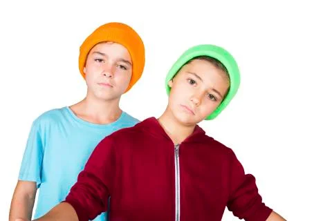 Two boys Stock Photos
