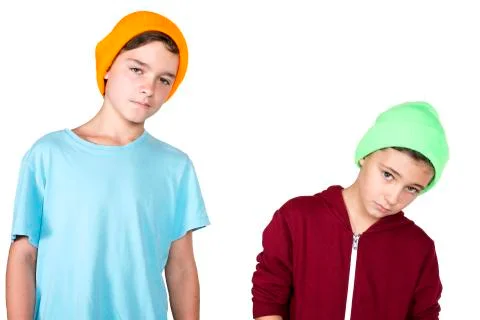 Two boys Stock Photos