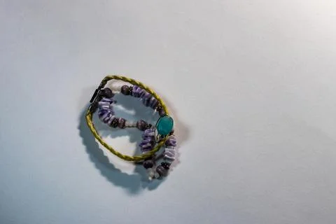 Two bracelets and a ring Stock Photos