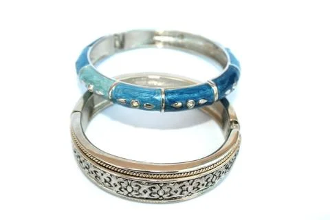 Two bracelets Stock Photos