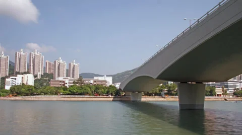 Two bridges Stock Footage 29676134