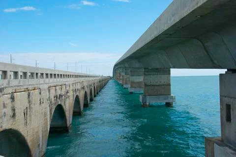 Two Bridges Foto stock