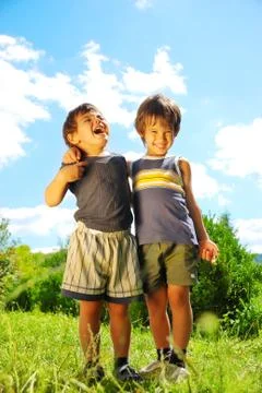 Two brother Stock Photos
