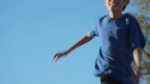 Two Brothers Running 2 Stock Footage 83093515