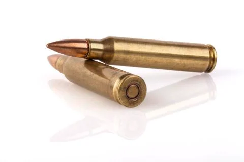 Two bullets Stock Photos
