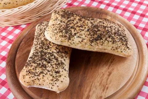 Two buns Stock Photos