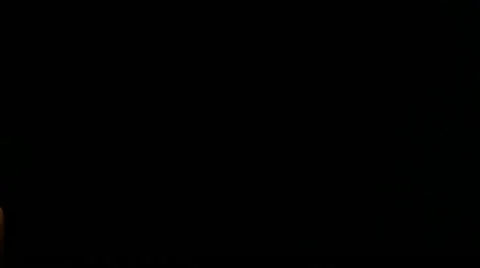 Two burning candles . Stabilized shot Stockbeeldmateriaal 18009953