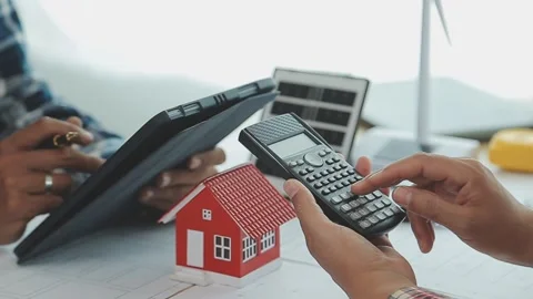 Two business man construction site engineer. Engineering objects on workpla.. Stock Footage 248880768
