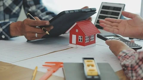 Two business man construction site engineer. Engineering objects on workpla.. Stock Footage 248880796