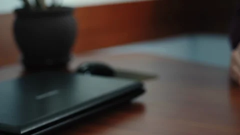 Two business partner shake hands when meeting Stock Footage 97222823
