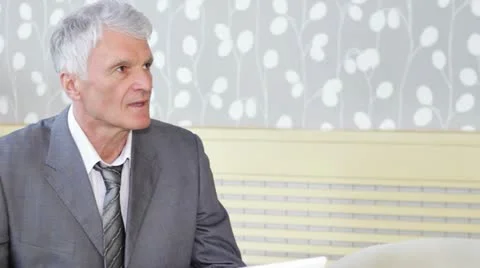 Two business people Stock Footage 24634463