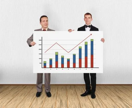 Two businessman Stock Photos