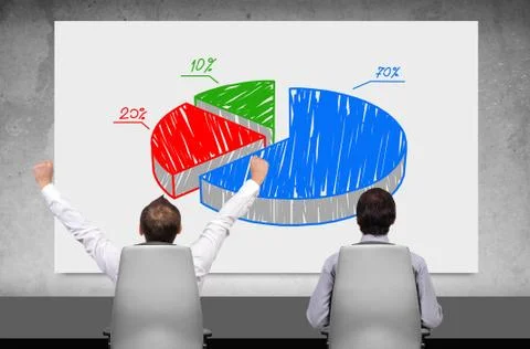 Two businessman Foto stock