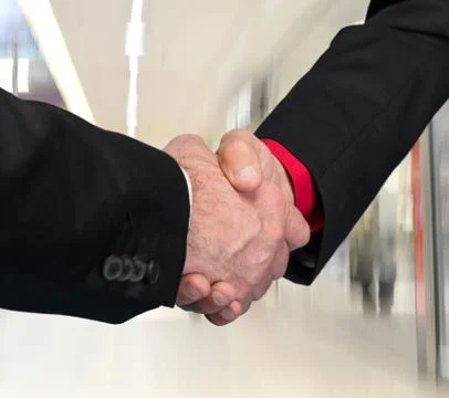 Two businessmen 库存照片