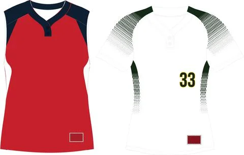 Two Button Pullover Jersey Raglan Sleeves Vectors Illustrazione stock