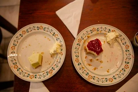 Two cakes Stock Photos