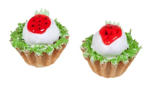 Two Cakes Two isolated cakes with jam Copyright: xZoonar.com/AndreyxSkatx ... Stock Photos
