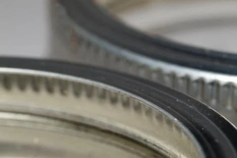 Two Canning Lids Loose Stock Photos