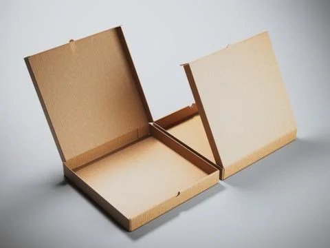 Two cardboard packages Stock-Illustration