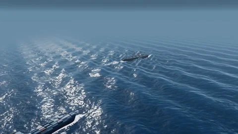 Two cargo ships riding out an ocean storm aerial cold front drone footage lo Видео 343617602