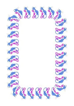 Two cats sit with their backs to the viewer. Stock Illustration