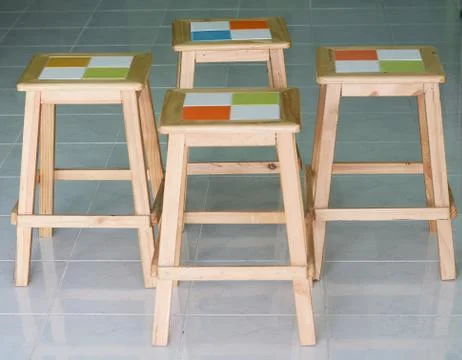 Two chairs for customer Stock Photos