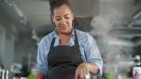 Two Chefs Cooking Stock-Footage 169478275