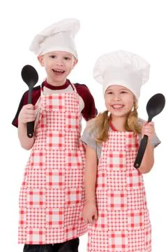 Two chefs Stock Photos