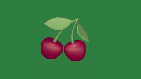 Two cheres on chers isolated isolated on green screen background Video stock 336890394