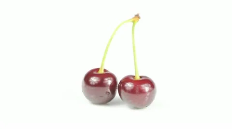 Two cherries Stock Footage 11145919