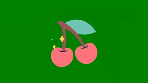 Two chers green background cheres green screen animated chromakey background Video stock 314067670