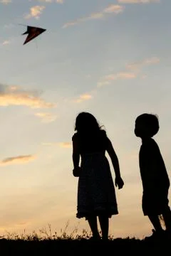 Two children Stock Photos