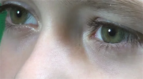 Two child's eyes Stock Footage 33625605
