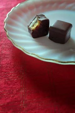 Two Chocolates Stock Photos