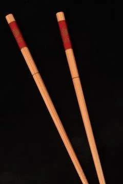 Two chopsticks Stock Photos