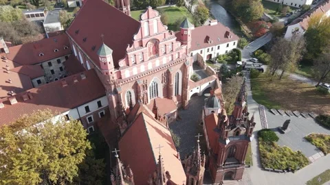 Two churches Stock Footage 166416775