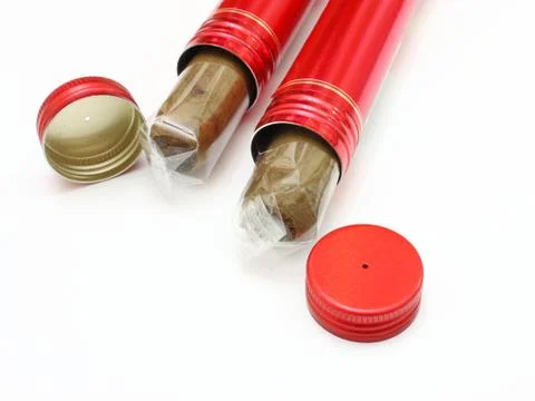 Two cigars Stock Photos