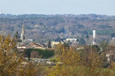 Two cities Stock Photos