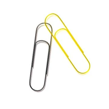 Two clips Stock Illustration