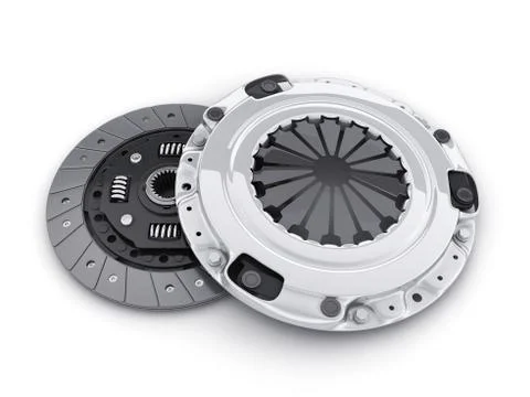 Two clutch disc car Ilustración de archivo