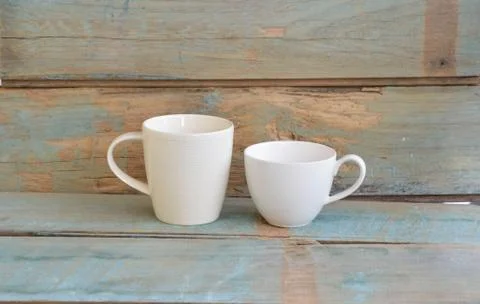 Two coffee cup Stock Photos