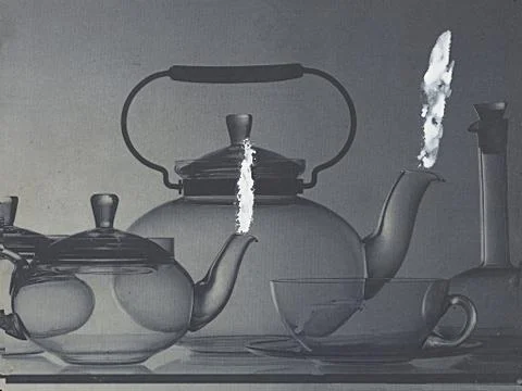 Two coffee pot Stock Photos