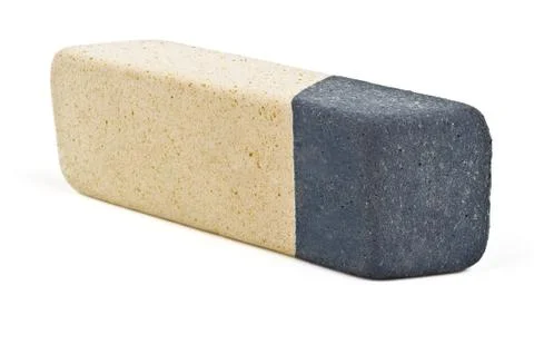 Two color eraser Stock Photos