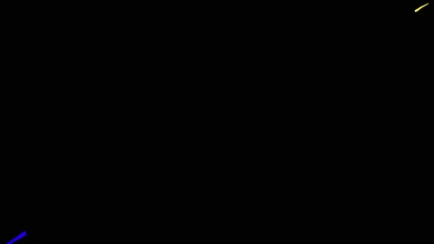 Two color mix on black background,best animation in 4k. Stock Footage 201793924