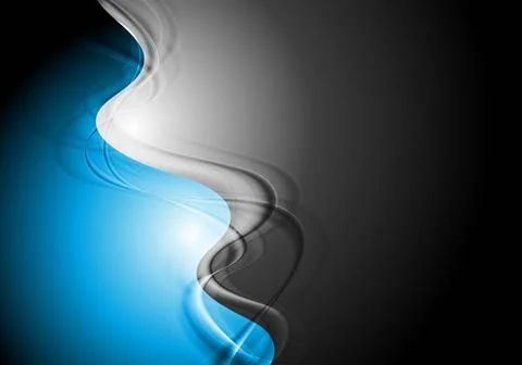 Two colored background with abstract waves. Eps 10 vector illustration Two... Foto stock