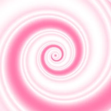 Two-colored pink and white wave like a swirl Stock Illustration