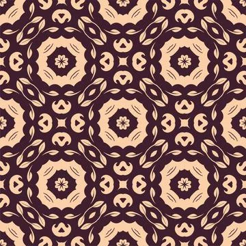 Two colors pattern ornament background. Ethnic seamless ready for print Stock Illustration