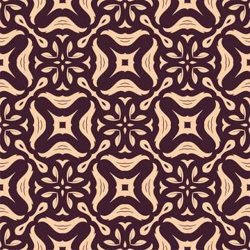 Two colors pattern ornament background. Ethnic seamless ready for print Stock Illustration