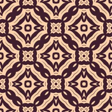 Two colors pattern ornament background. Ethnic seamless ready for print Stock Illustration